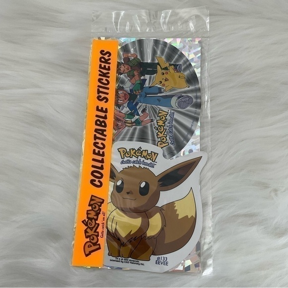 Pokémon Collectible Stickers  NWT - Picture 1 of 3